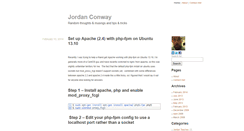 Desktop Screenshot of jordanconway.com